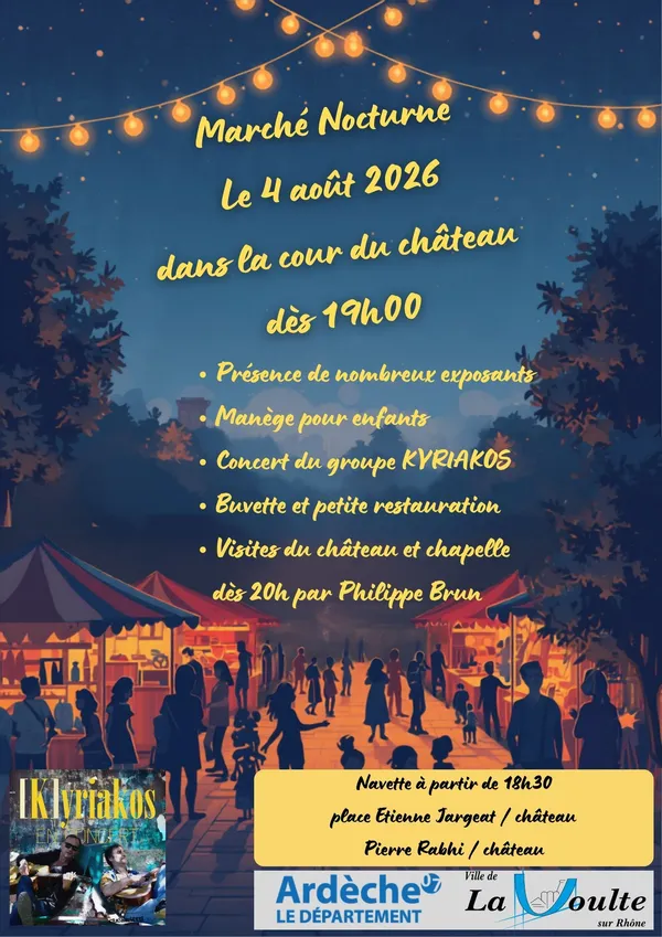 Marché nocturne