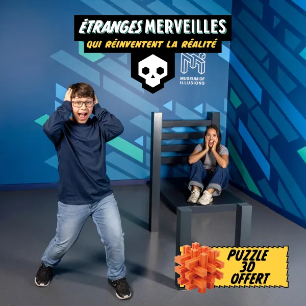 Etranges Merveilles au Musée de l'Illusion