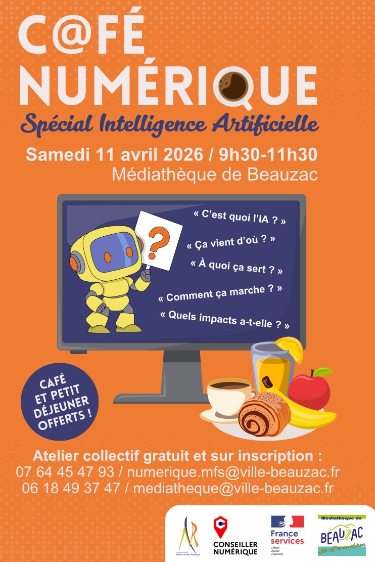 Café numérique spéciale Intelligence Artificielle