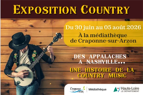 Exposition - "Country Music - des Appalaches à Nashville"