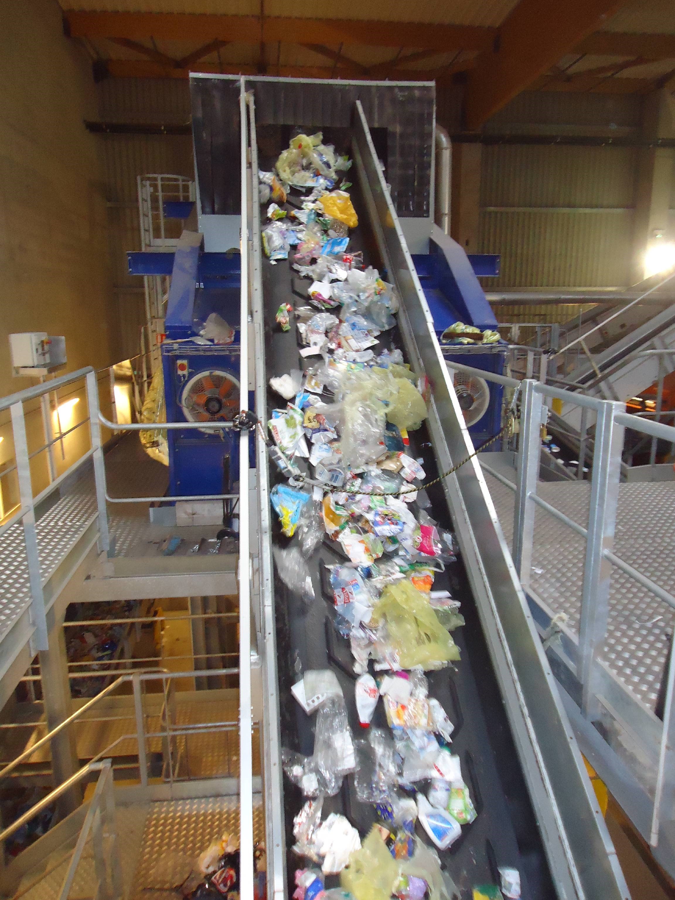 Visite du centre de tri Altriane