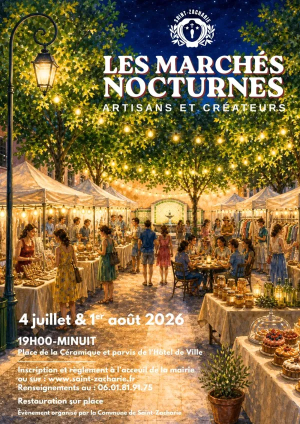 Marché Nocturne de Saint-Zacharie