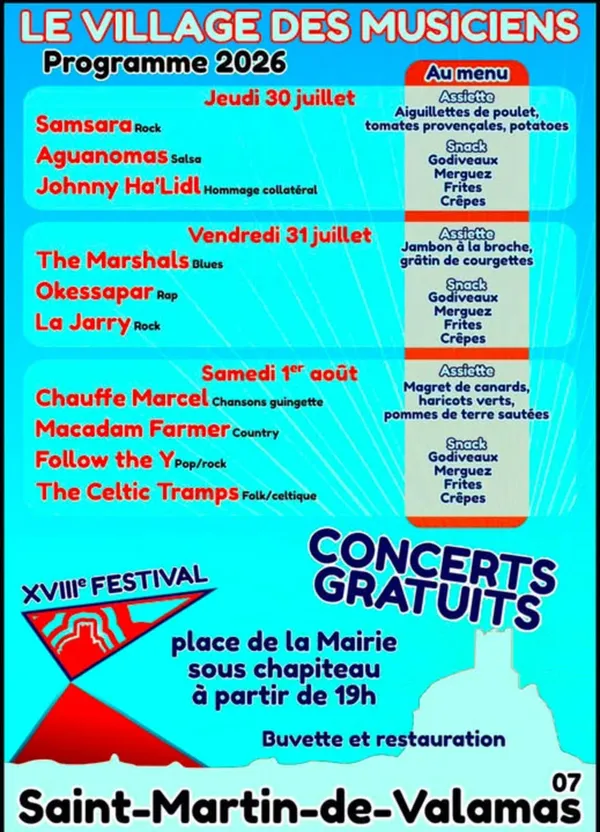 Festival "Le Village des Musiciens"