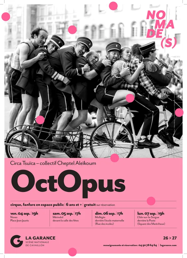 Spectacle "Octopus"  par le collectif Cheptel Aleïkoum
