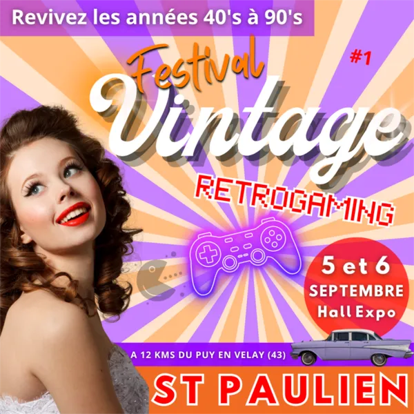 Festival vintage & retrogaming