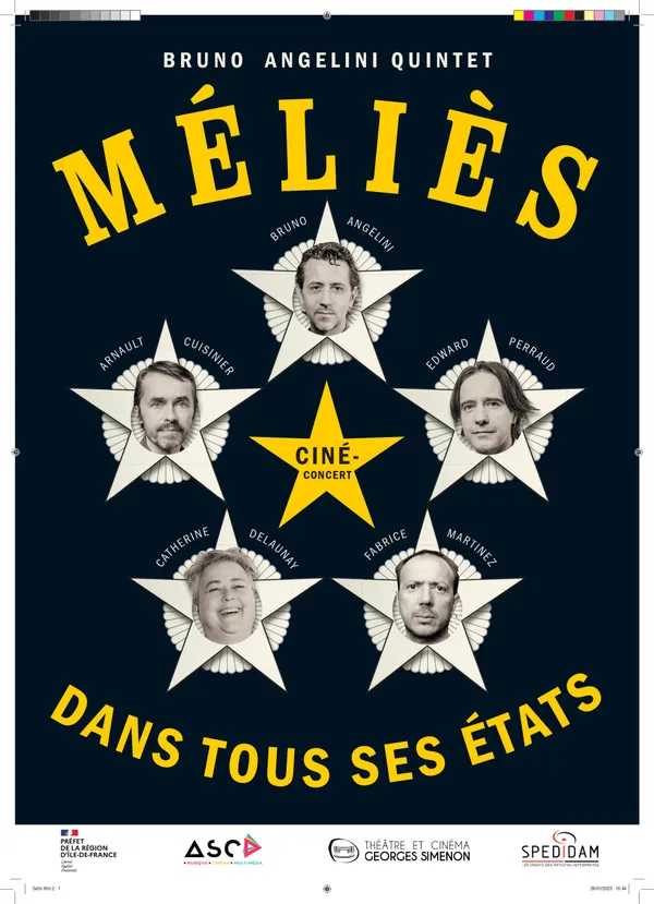 Ciné-Concert : Méliès dans tous ses états · Bruno Angelini Quintet |