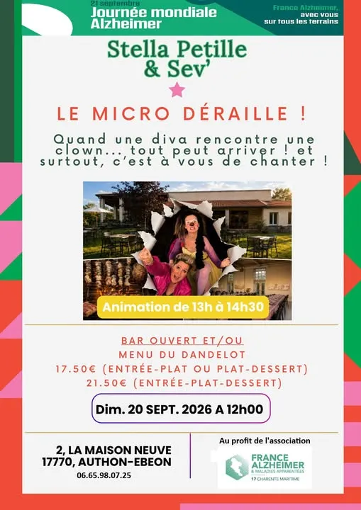 Spectacle : "Le micro déraille ! "