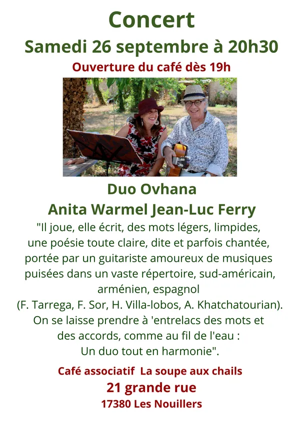 Concert "Duo Ovhana"