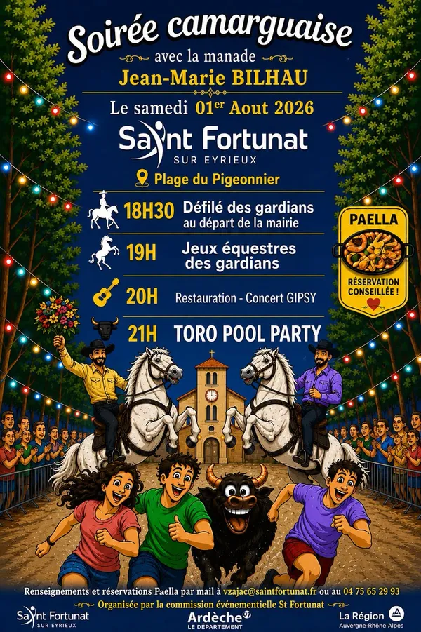 Soirée camarguaise