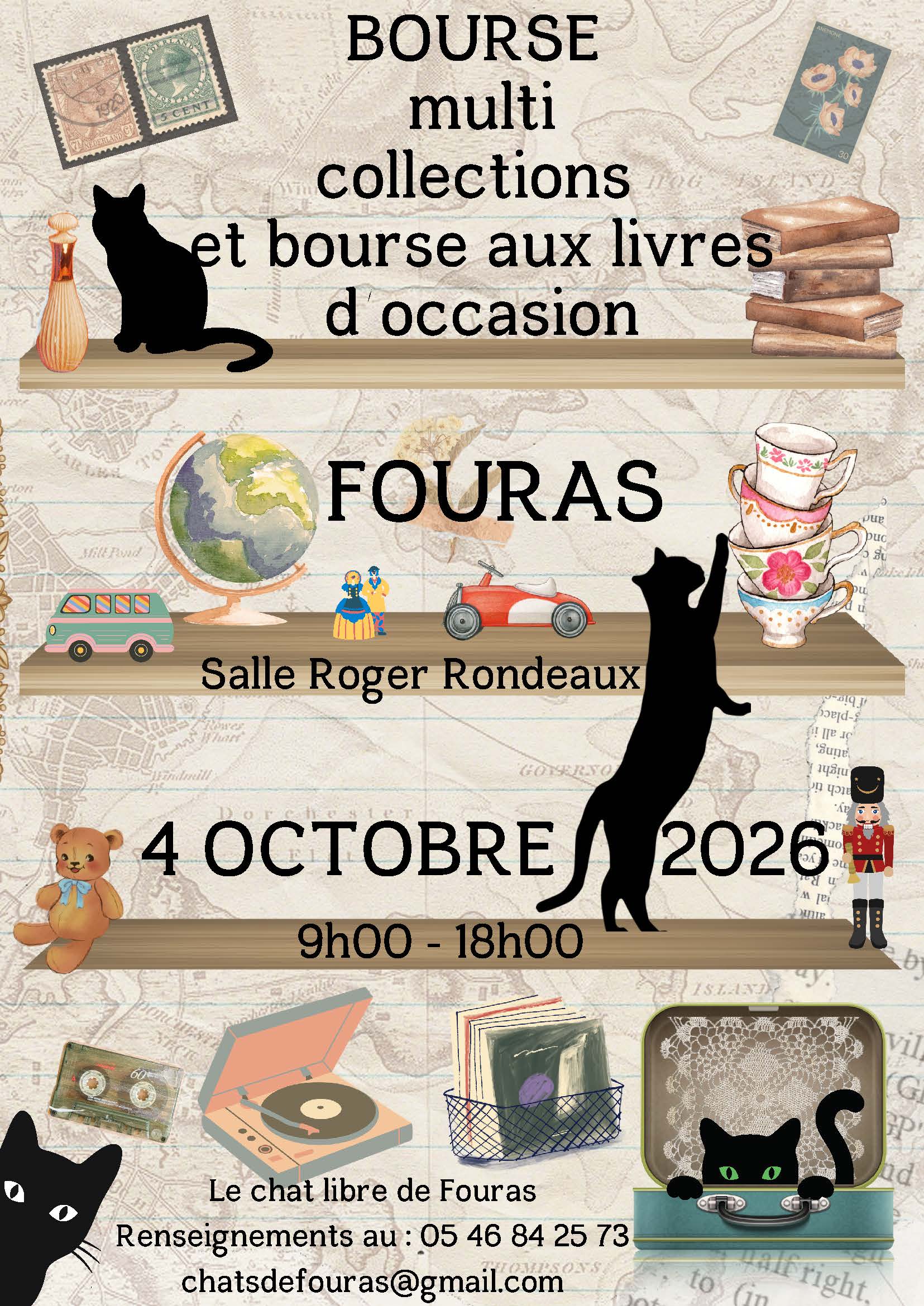 Bourse multi-collections et bourse aux livres d'occasion
