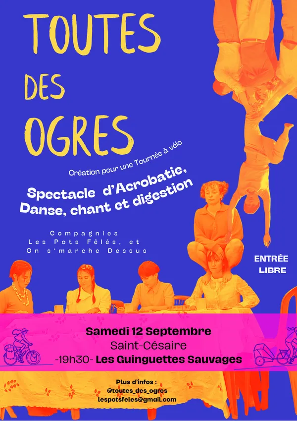 Toutes des Ogres, spectacle de cirque