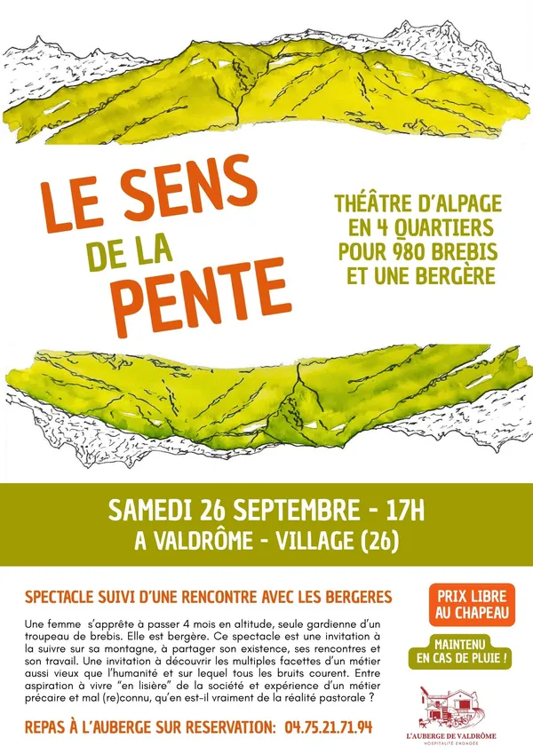 Théâtre en plein air - Le Sens de la Pente