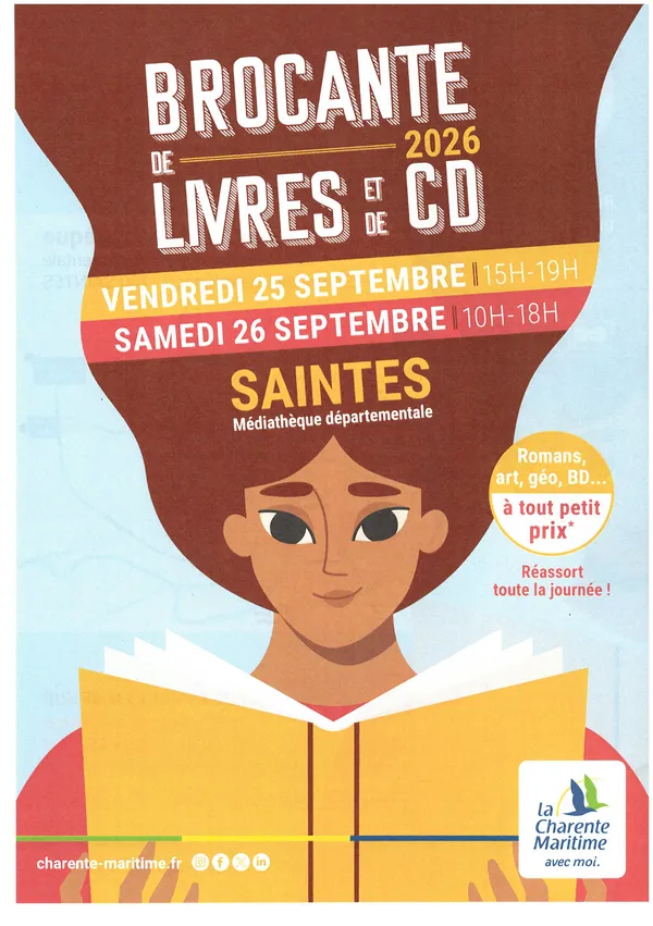 Brocante de livres et de CD