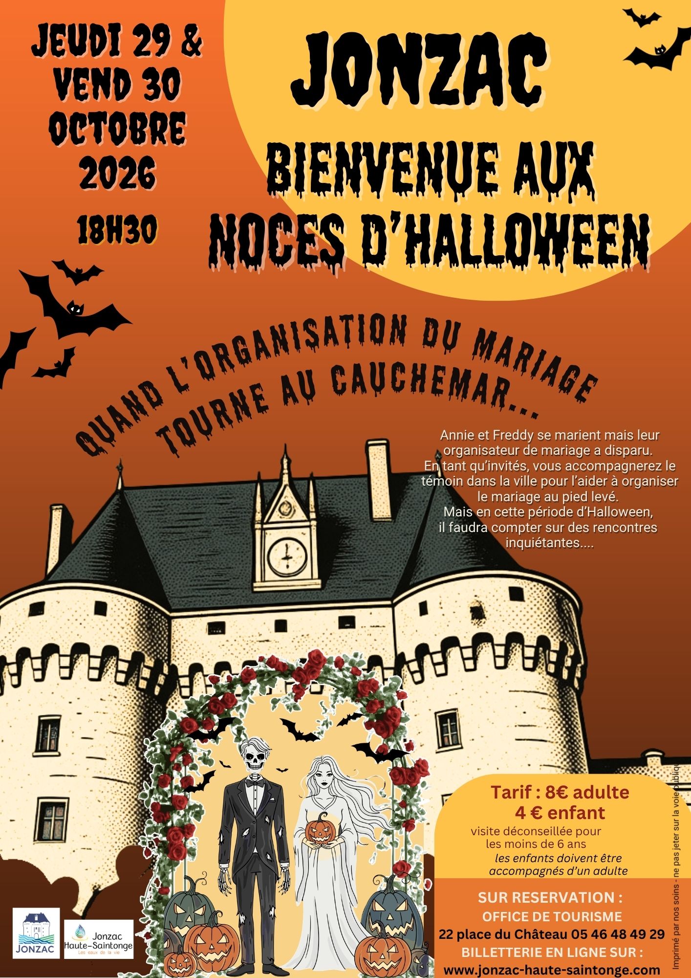 Halloween avec l'Office de Tourisme