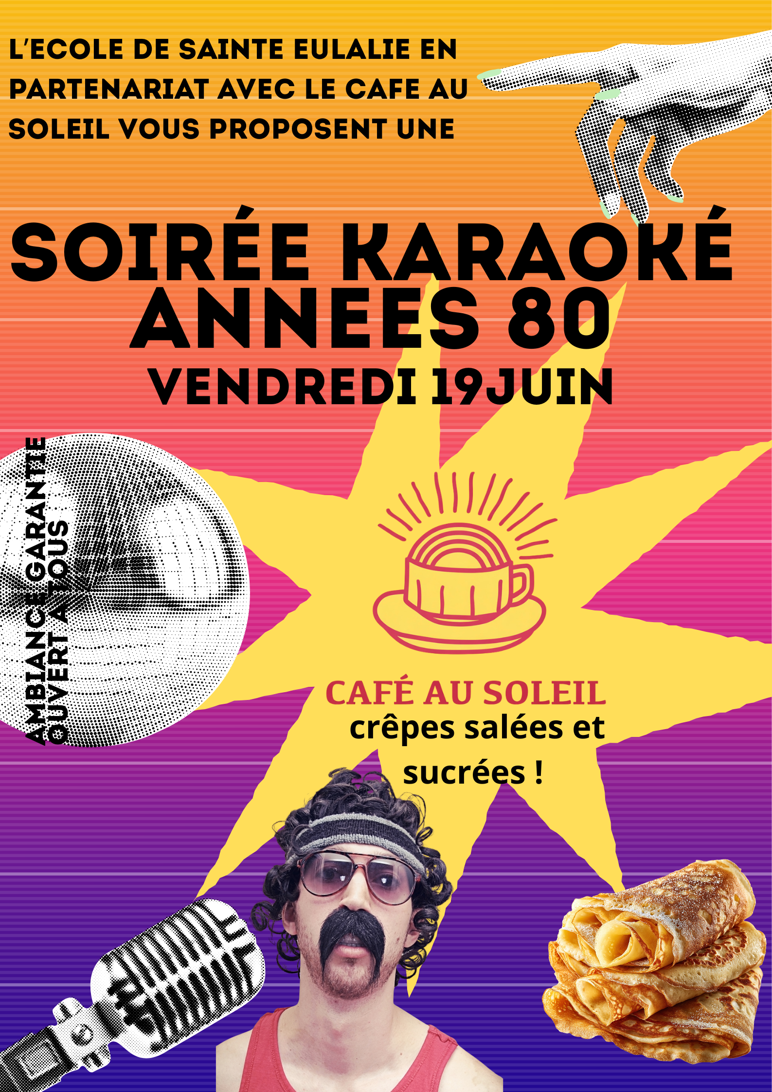 Soirée karaoké années 80