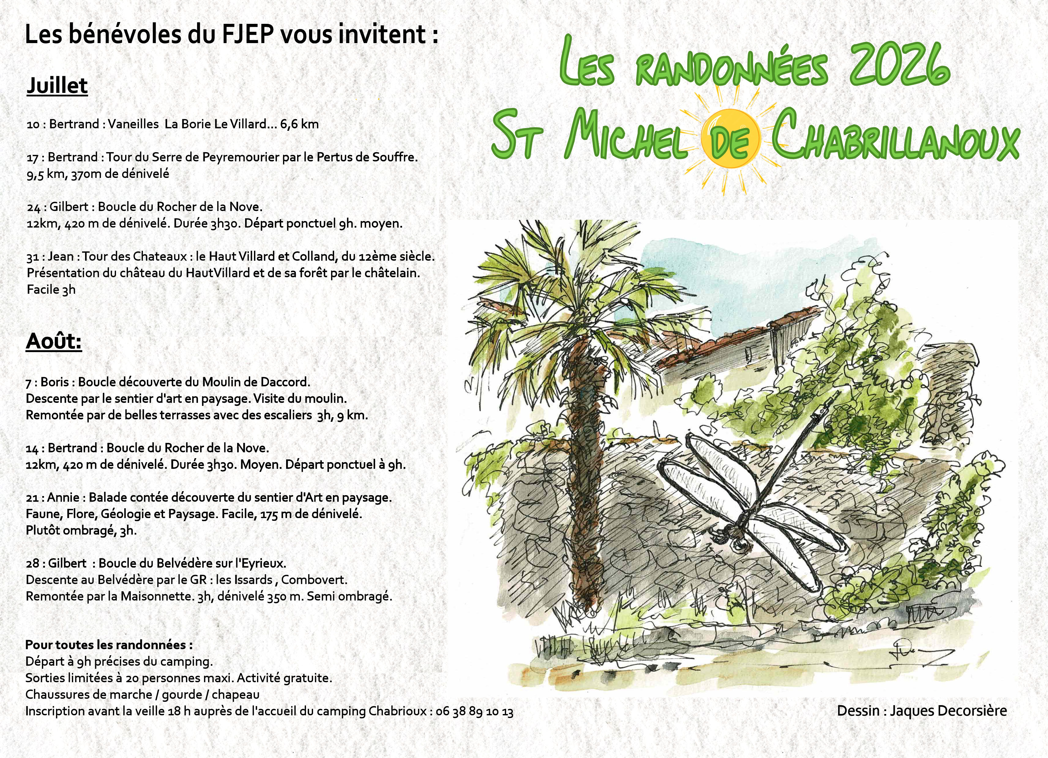 Randonnée pédestre accompagnée