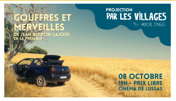 Projection de "Gouffres et Merveilles"