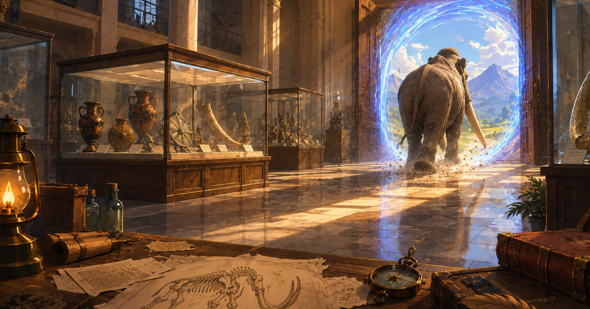 Escape game // Enquête au Musée : à la poursuite du mastodonte !