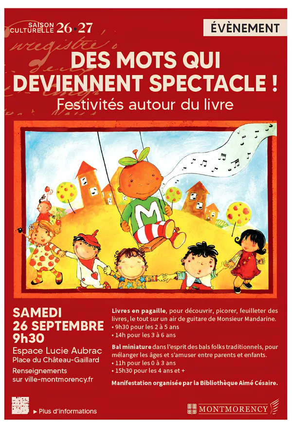 Des mots qui deviennent spectacle !