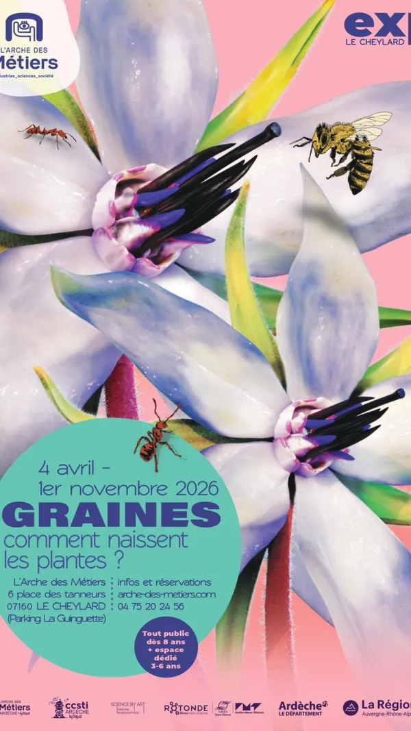 Exposition temporaire : Graines, comment naissent les plantes ?