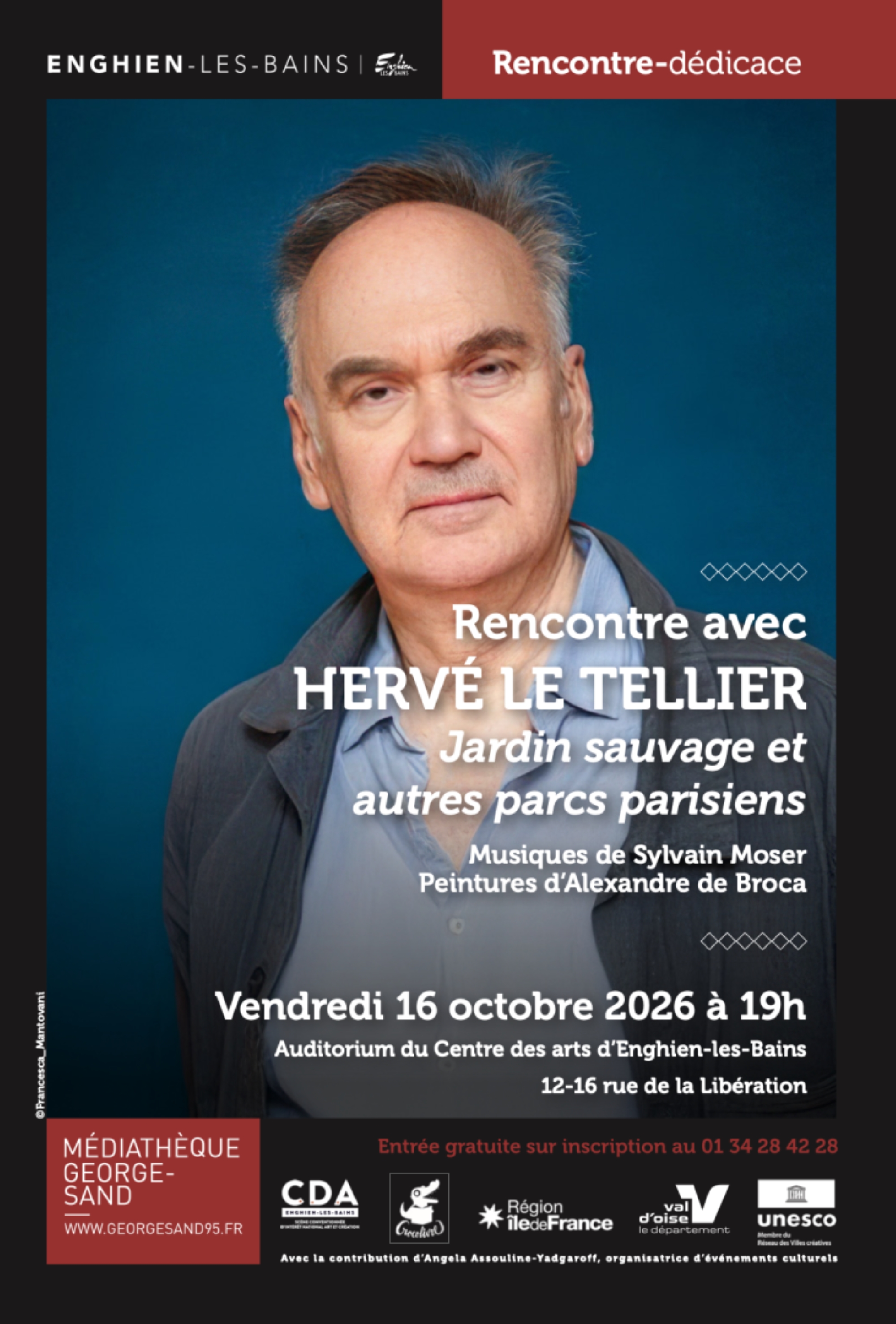 Hervé Le Tellier - Jardin sauvage et autres parcs parisiens