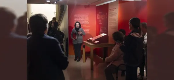 Visite de l'exposition "Rouge! Archéologie d'une couleur"