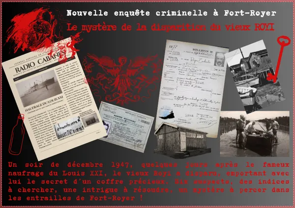 Nouvelle enquête criminelle à Fort Royer