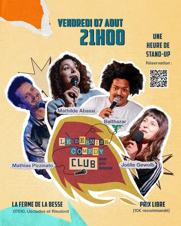 Le Dernier Comedy Club Avant la Fin du Monde
