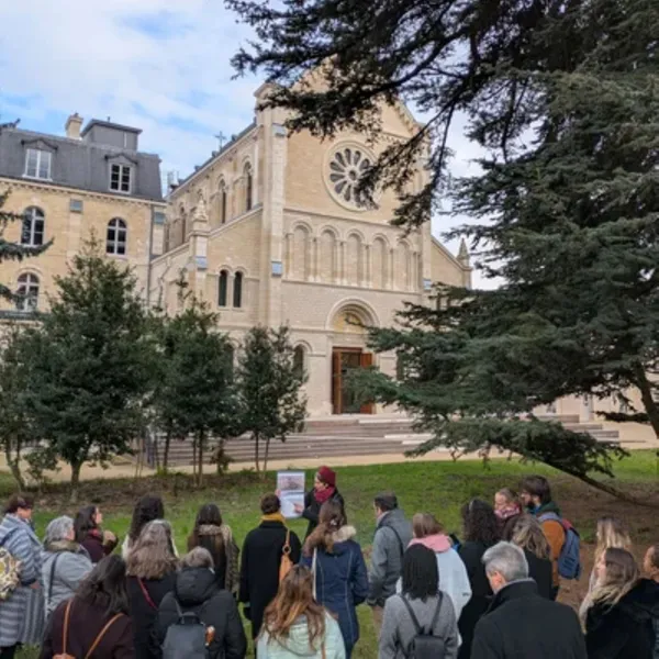 Visite sur l'histoire du château de Sarcelles et sa transformation en centre culturel Simone-Veil