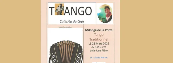 Soirée Milonga de la porte - Tango Traditionnel