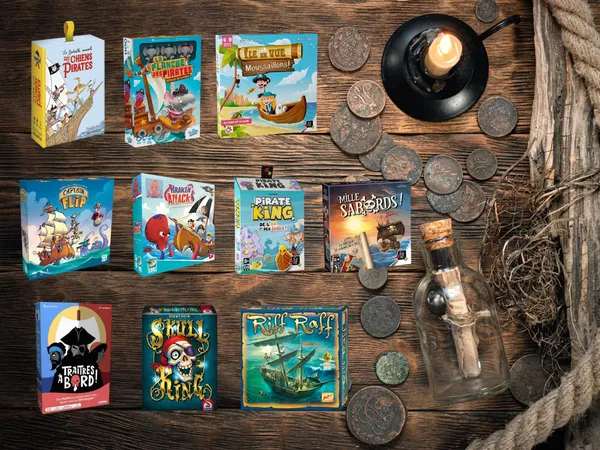 Après-midi jeux de société PIRATES !