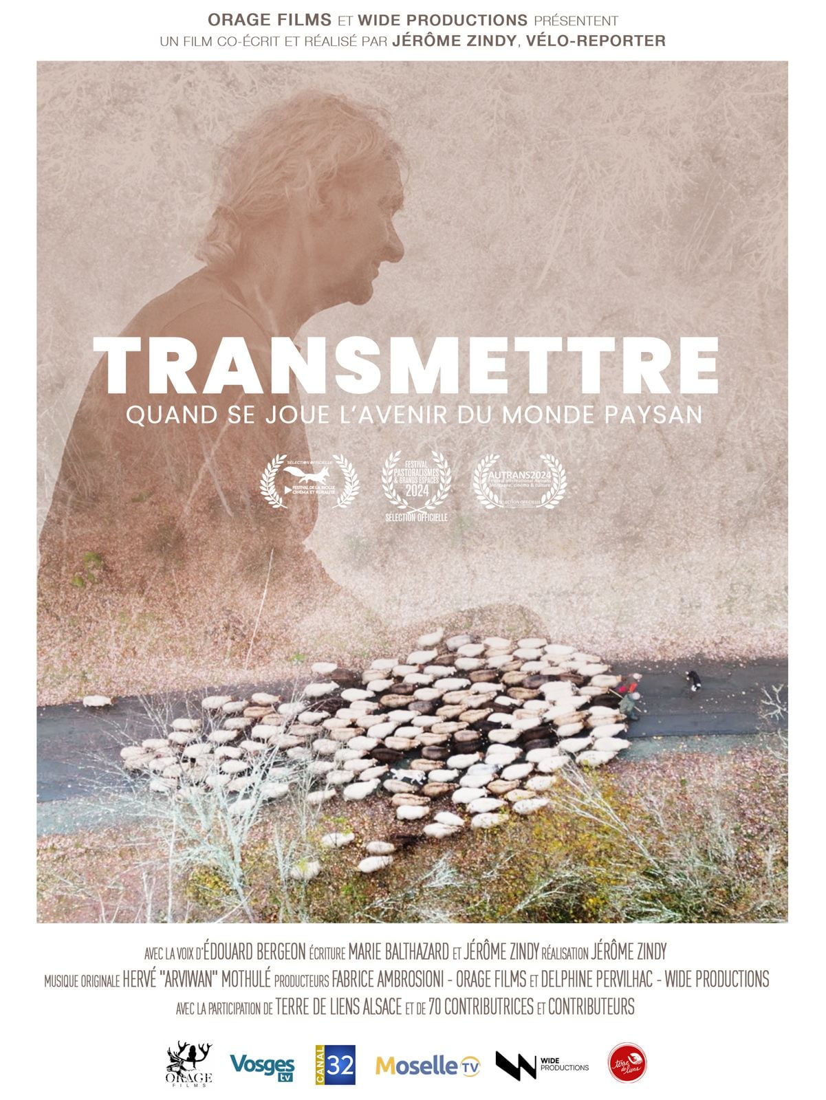 Projection cinéma du film "Transmettre : quand se joue l'avenir du monde paysan"