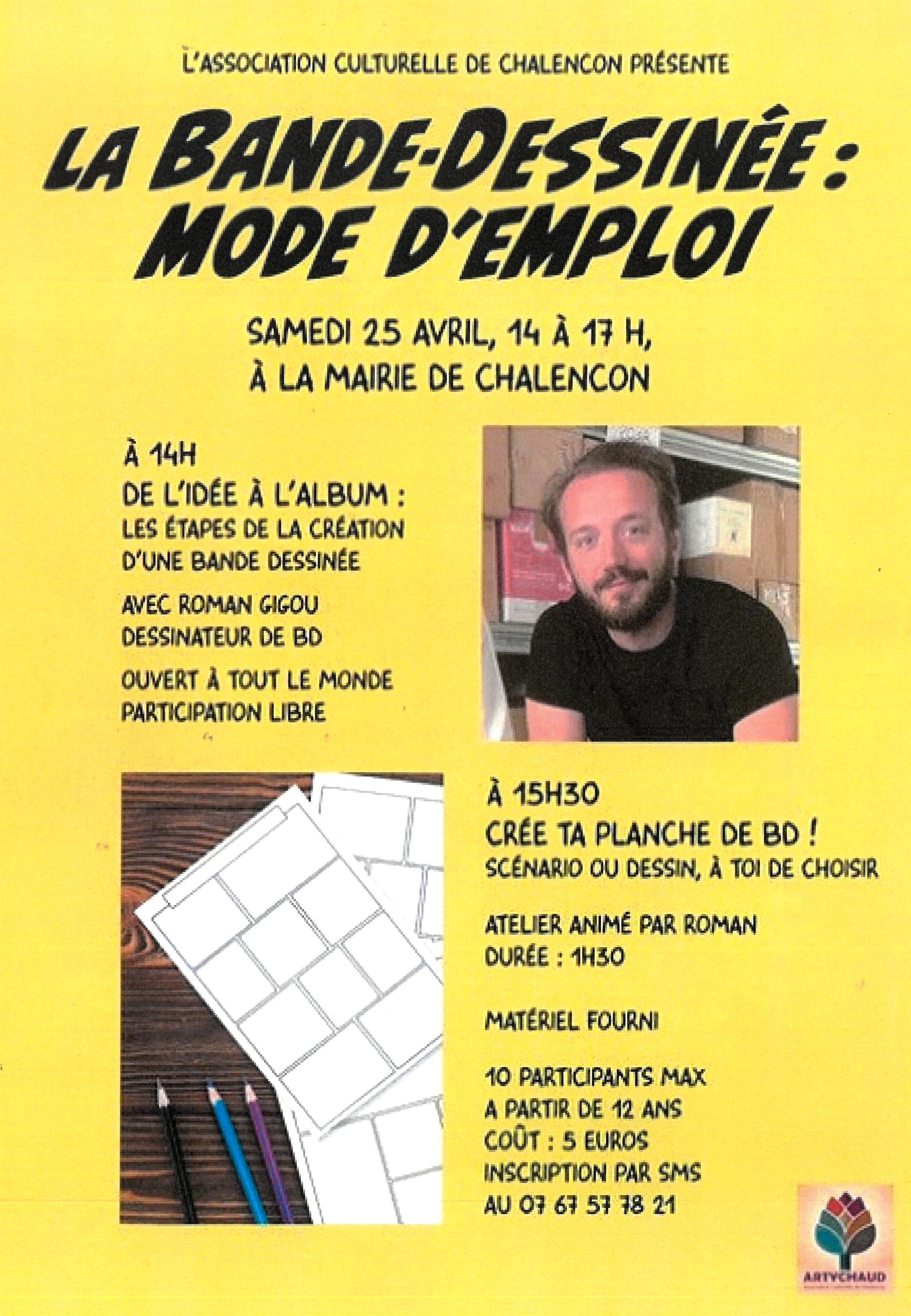 Après-midi "La bande dessinée : mode d'emploi"