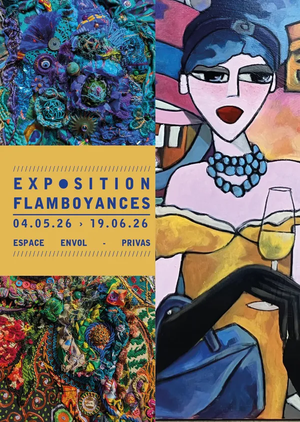 Exposition "Flamboyances" (art textile et peinture)