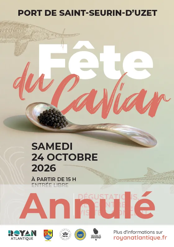 Annulé - Fête du caviar - Visite guidée de Chenac-Saint-Serin-D'Uzet