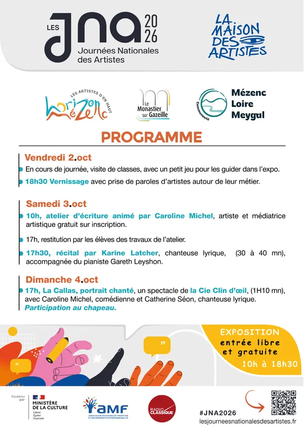 JNA - Journées Nationales des Artistes