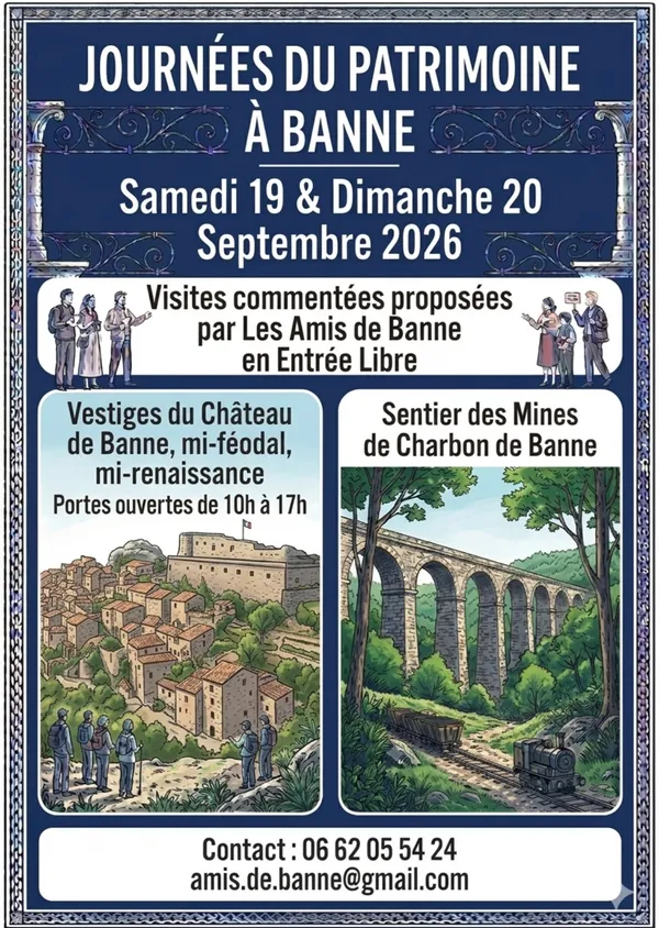 Journées Européennes du Patrimoine à Banne