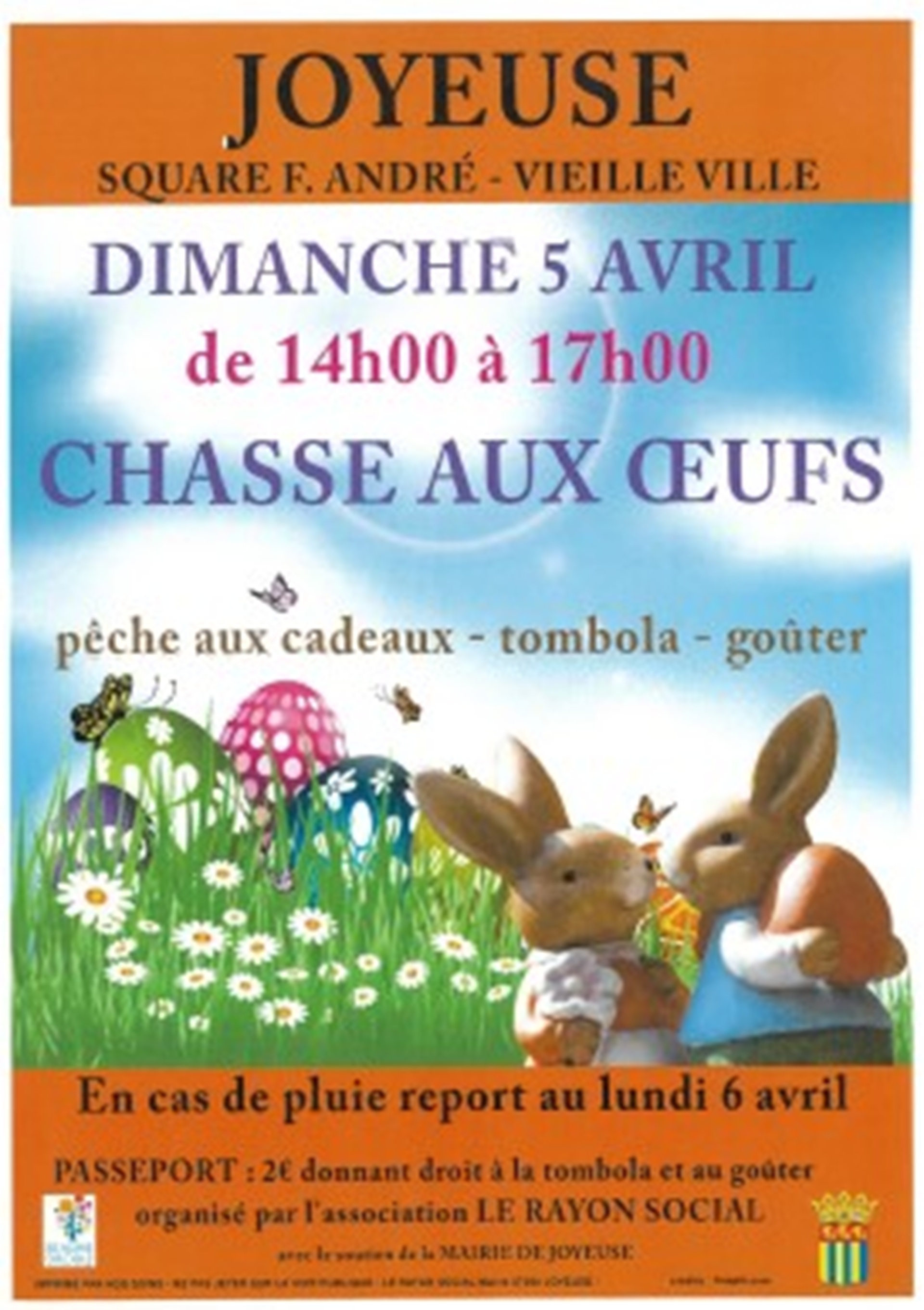 Chasse aux œufs à Joyeuse