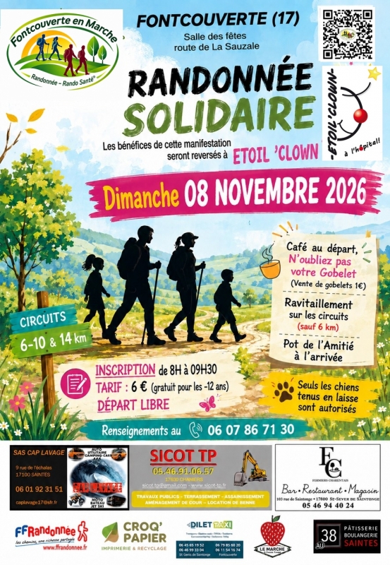 Randonnée Solidaire à Fontcouverte
