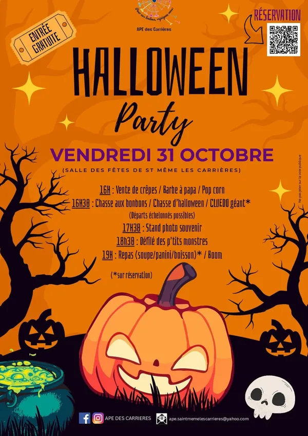 Soirée Halloween