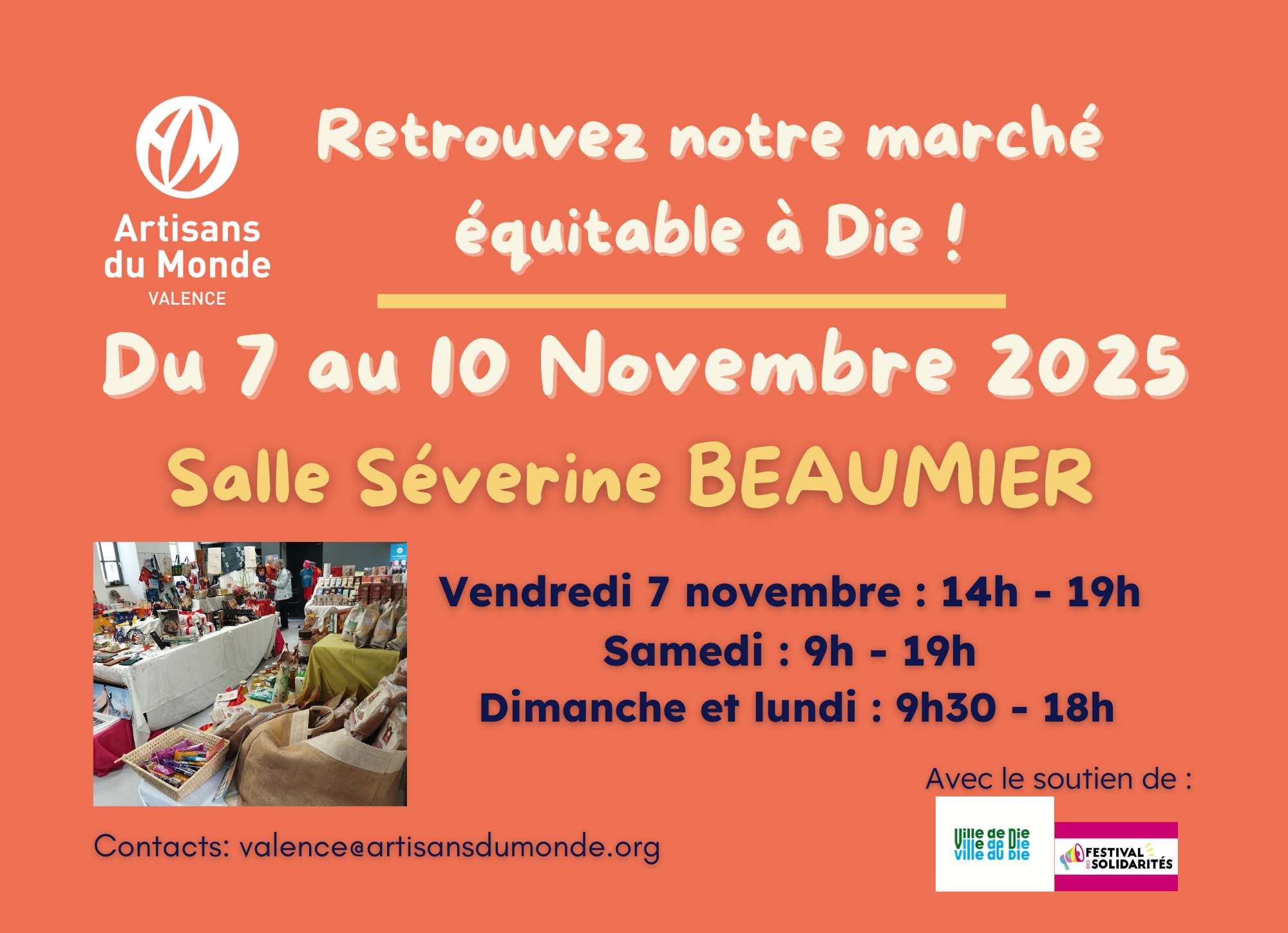 Exposition-vente Artisans du Monde