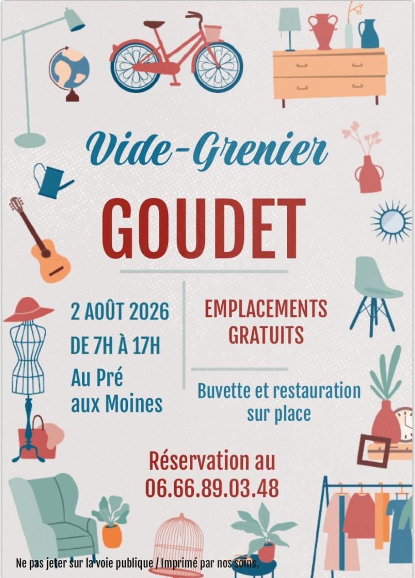 Vide-grenier à Goudet