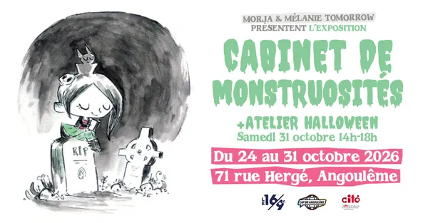 Exposition Halloween - Cabinet de monstruosités