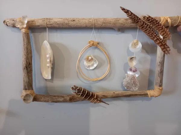 Atelier créatif Mobile en bois flotté