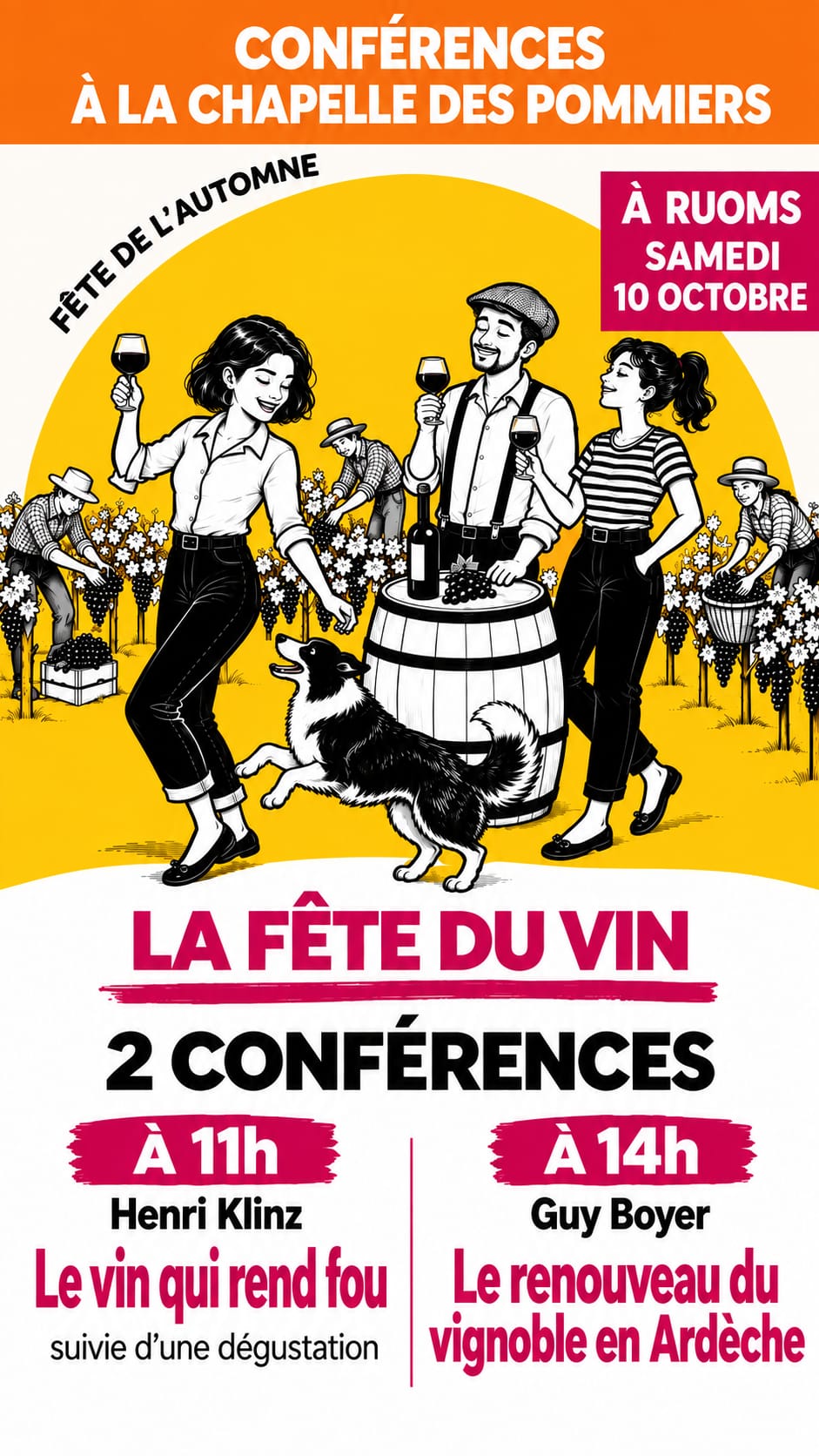 La fête du vin à Ruoms
