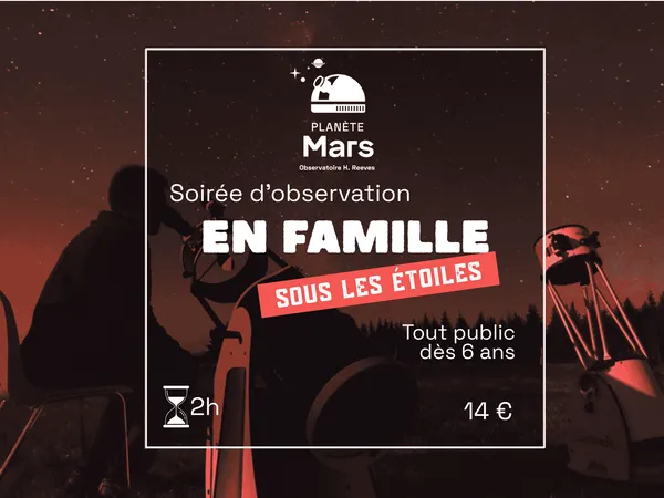 En famille sous les étoiles