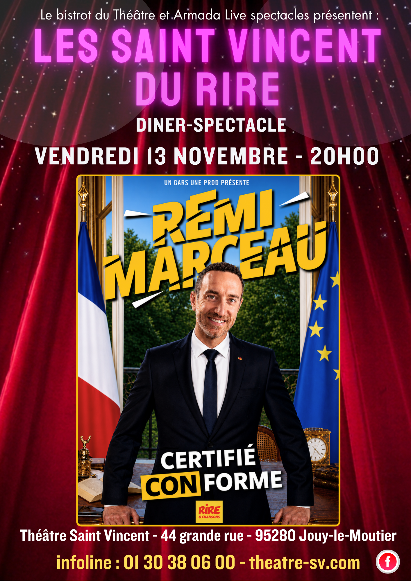 Les Saints Vincent du rire - Remi Marceau