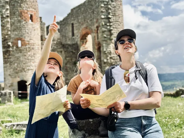 Chasse au trésor au Château de Rochebaron