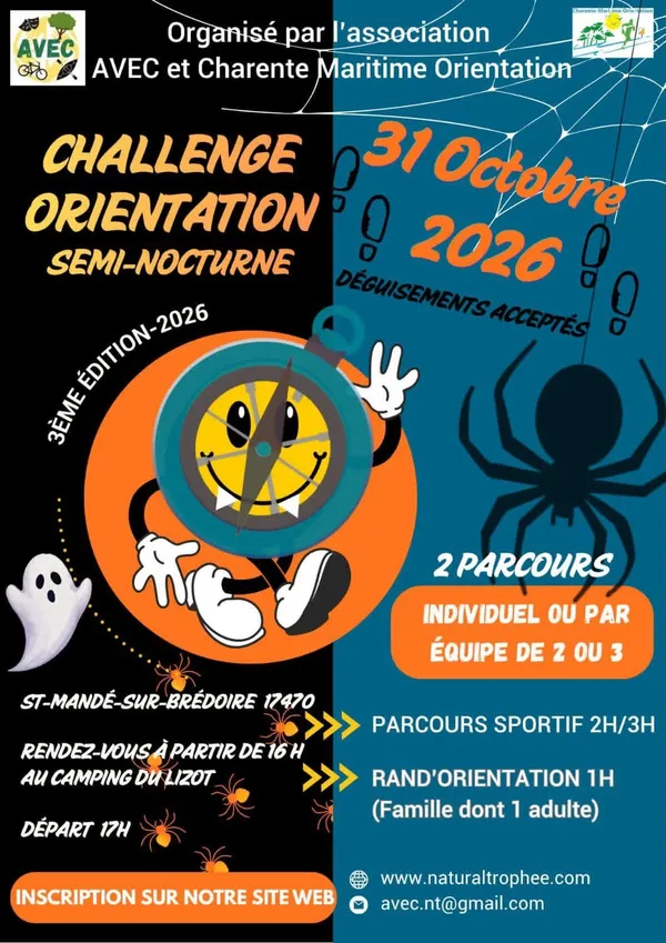 Challenge orientation semi-nocturne