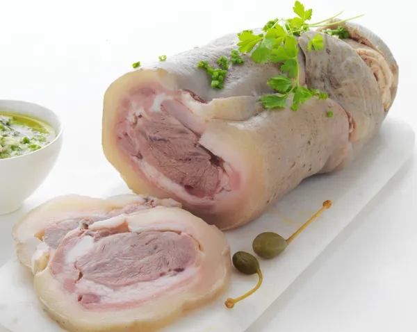 Repas : tête de veau